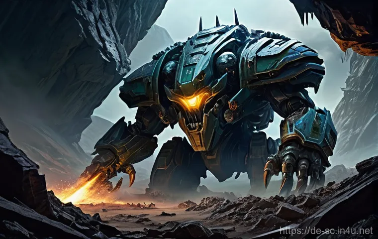 저그 울트라리스크 활용법 - **Prompt:** A massive, battle-hardened Zerg Ultralisk, covered in thick, chitinous plating (emphasiz...