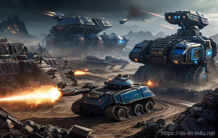 테란 벙커 디펜스 - Image Prompt 1: The Unyielding Bastion**